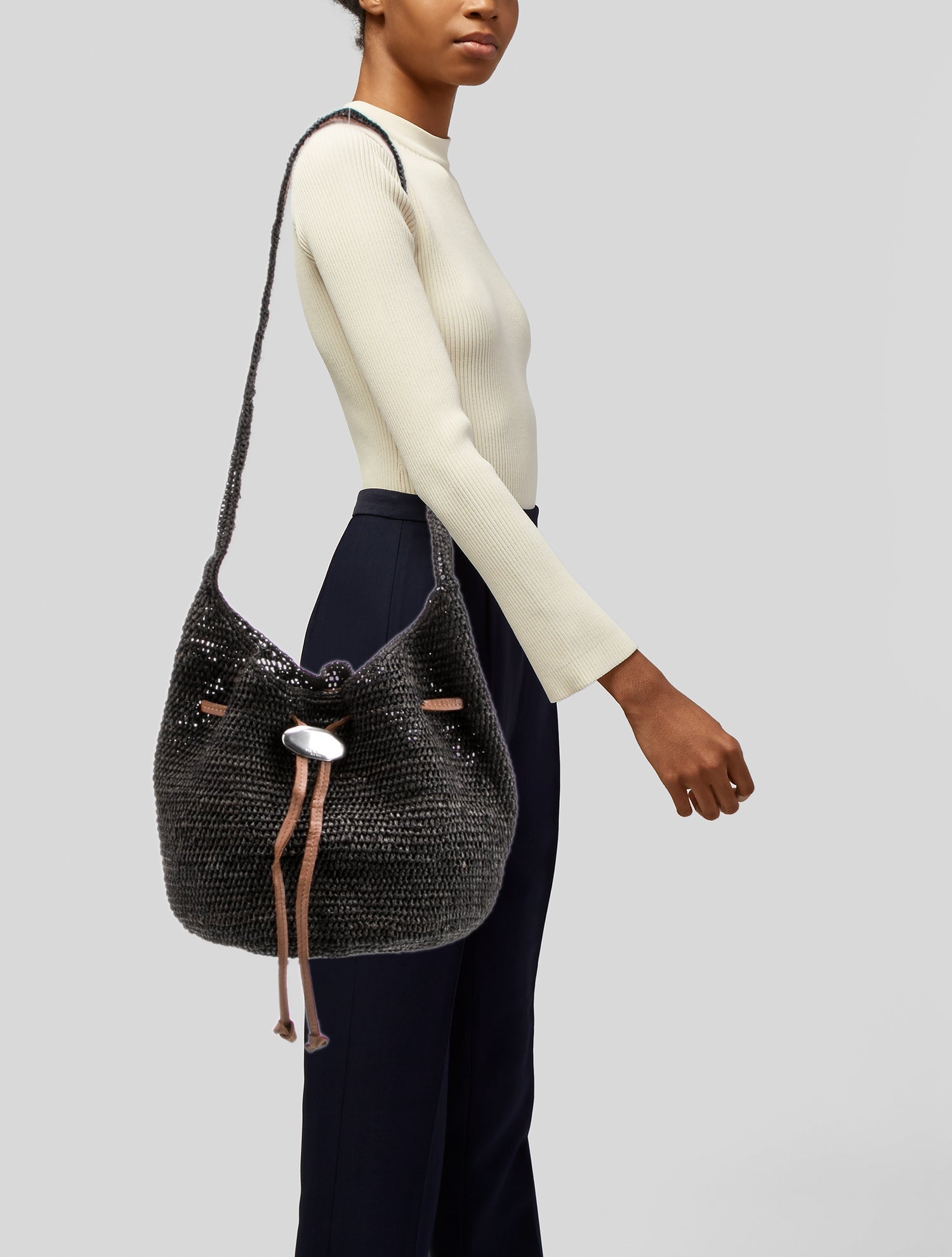 Rag & Bone Raffia Shoulder Bag