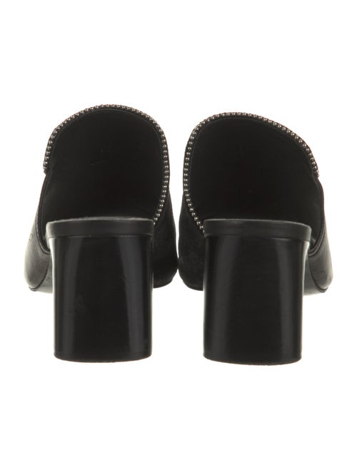 Rag & Bone Leather Studded Accents Slides