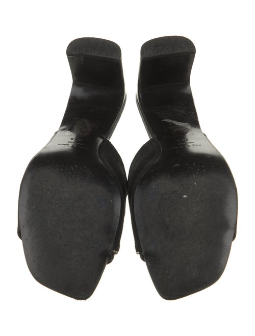 Rag & Bone Leather Studded Accents Slides