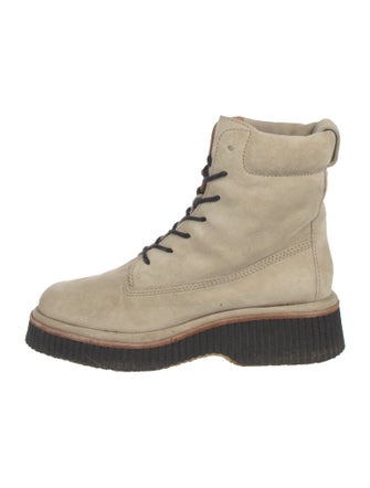 Rag & Bone Suede Combat Boots