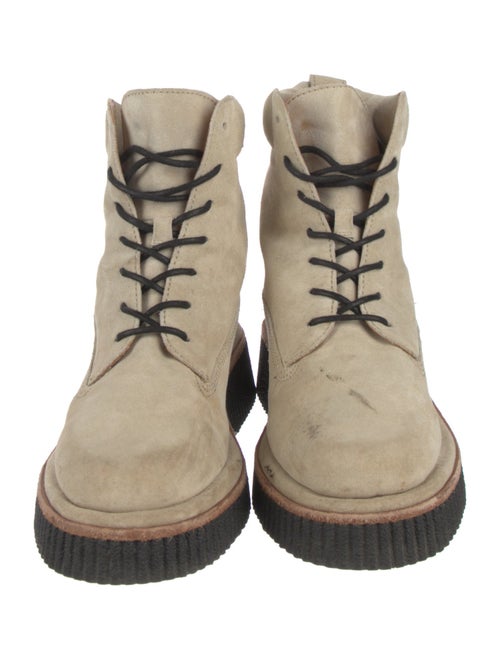 Rag & Bone Suede Combat Boots