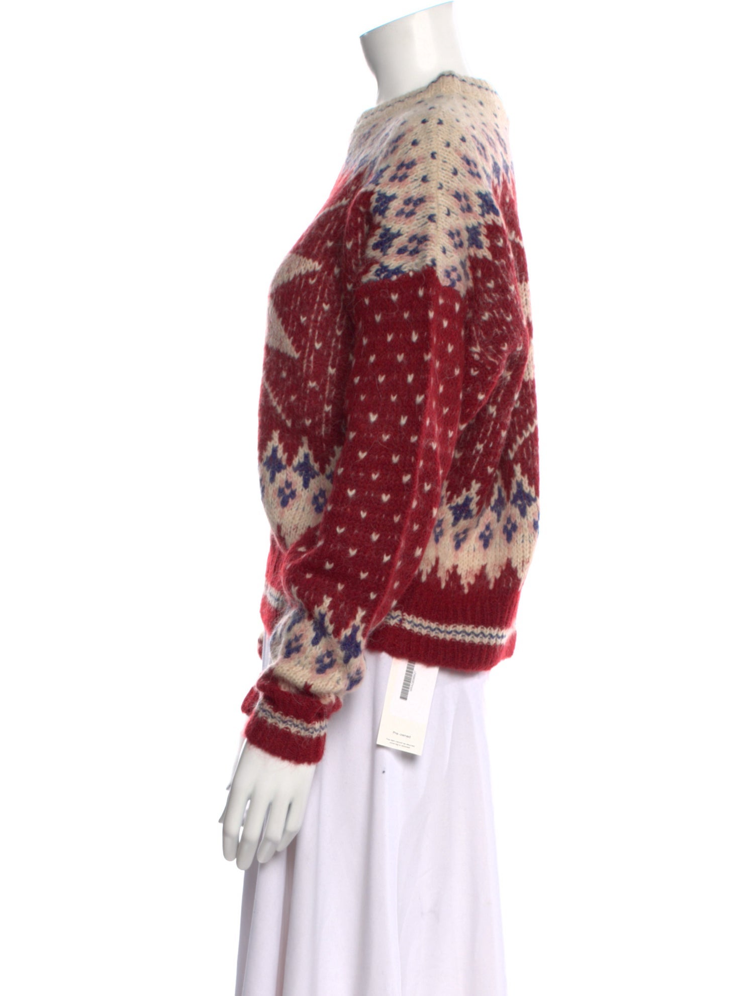 Rag & Bone Printed Mock Neck Sweater w/ Tags