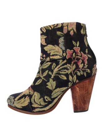 Rag & Bone Floral Print Boots
