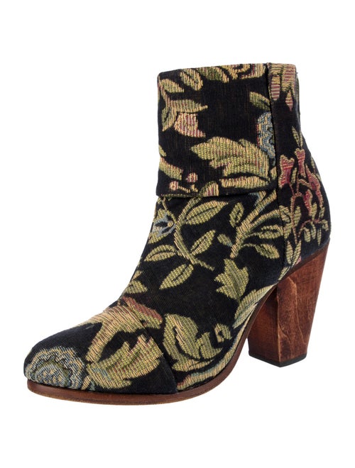 Rag & Bone Floral Print Boots