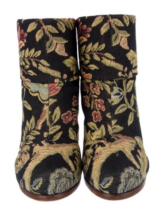 Rag & Bone Floral Print Boots