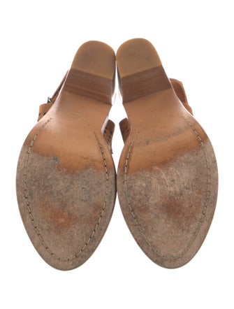 Rag & Bone Suede Cutout Accent Slingback Sandals