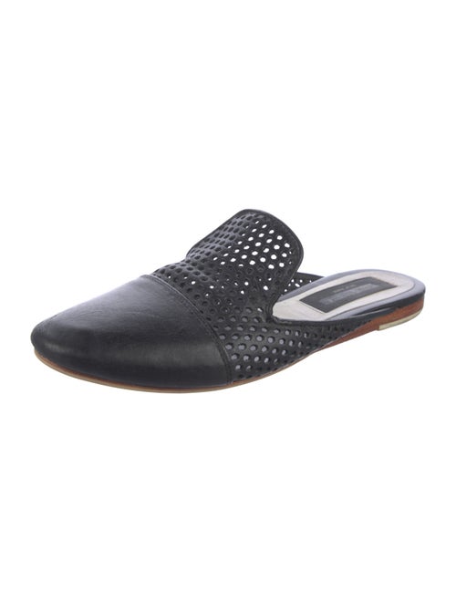 Rag & Bone Leather Lasercut Accents Mules