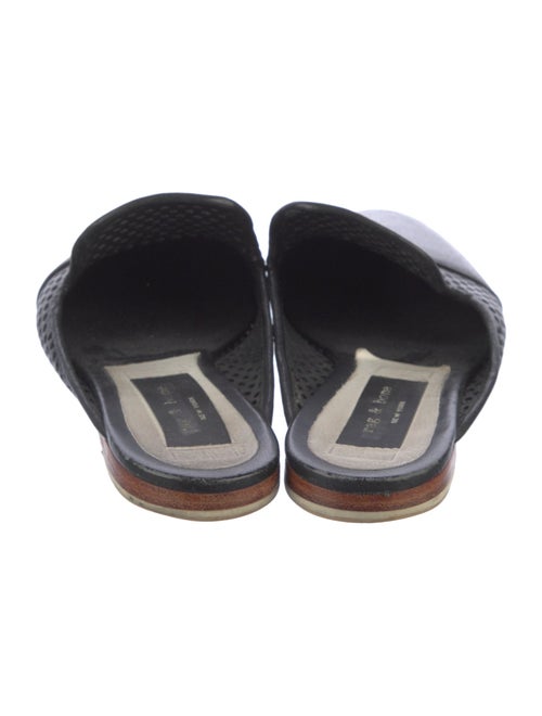 Rag & Bone Leather Lasercut Accents Mules