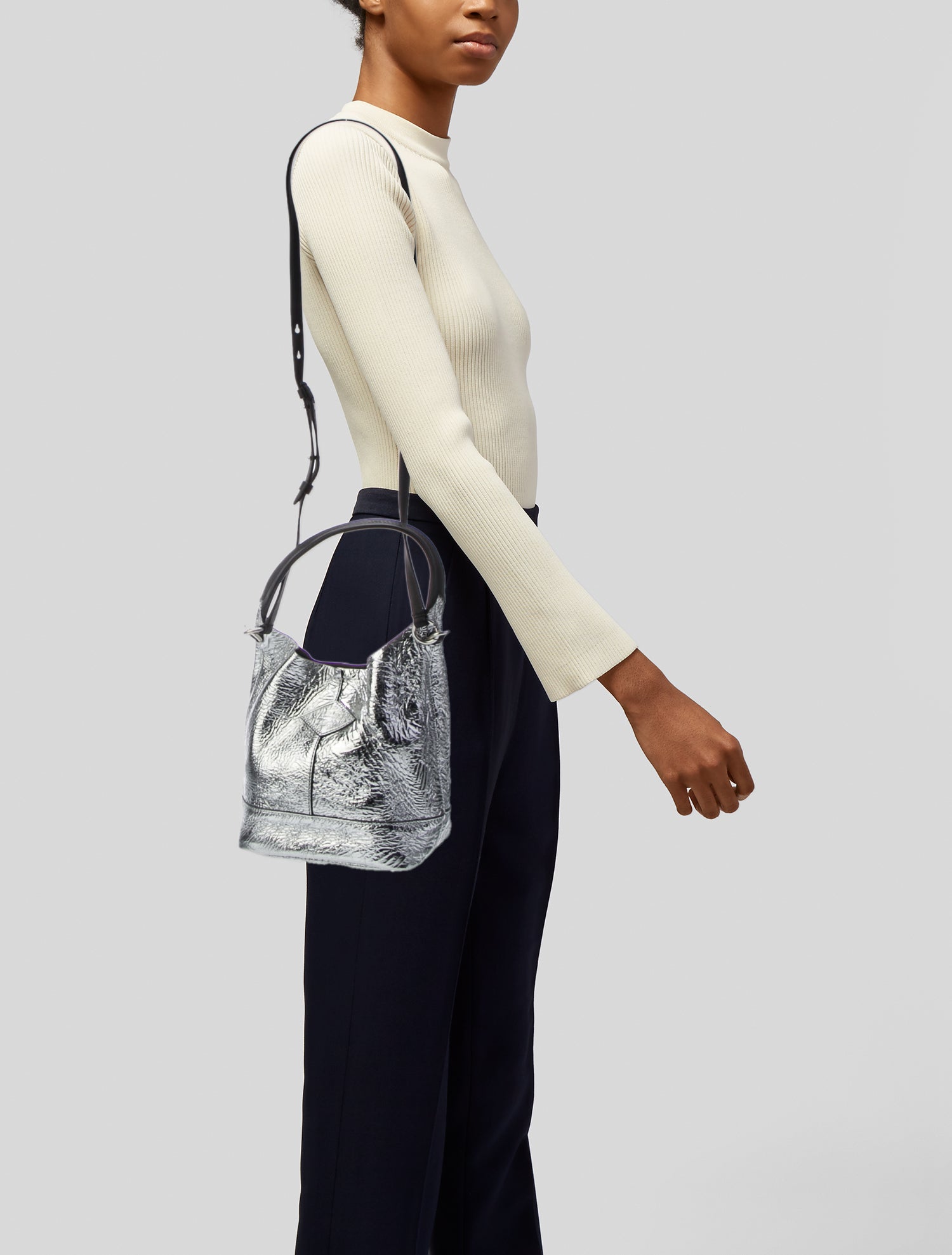 Rag & Bone Patent Leather Shoulder Bag