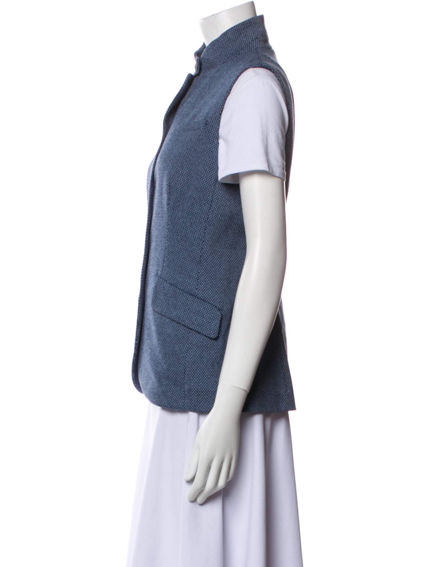 Rag & Bone Plaid Print Vest w/ Tags