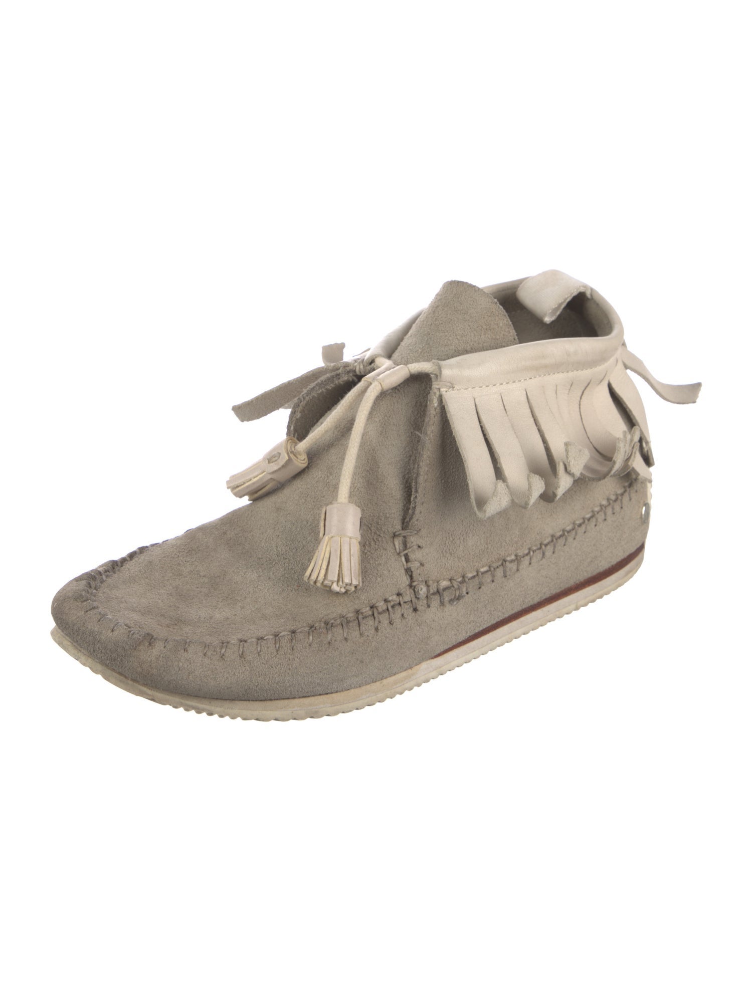 Rag & Bone Suede Colorblock Pattern Boots