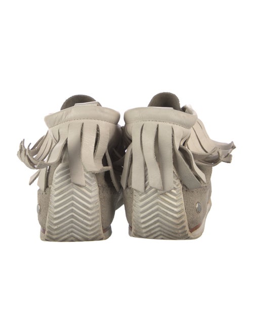 Rag & Bone Suede Colorblock Pattern Boots