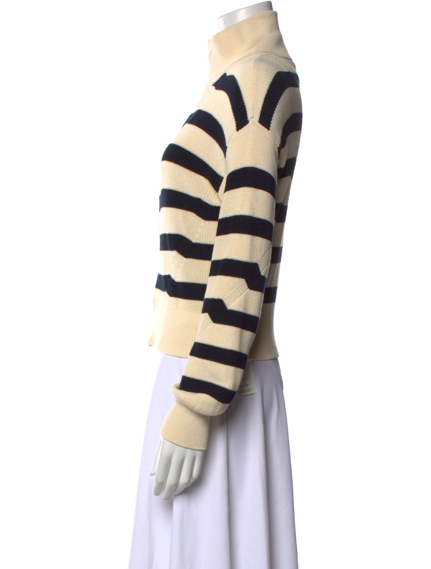 Rag & Bone Striped Mock Neck Sweater