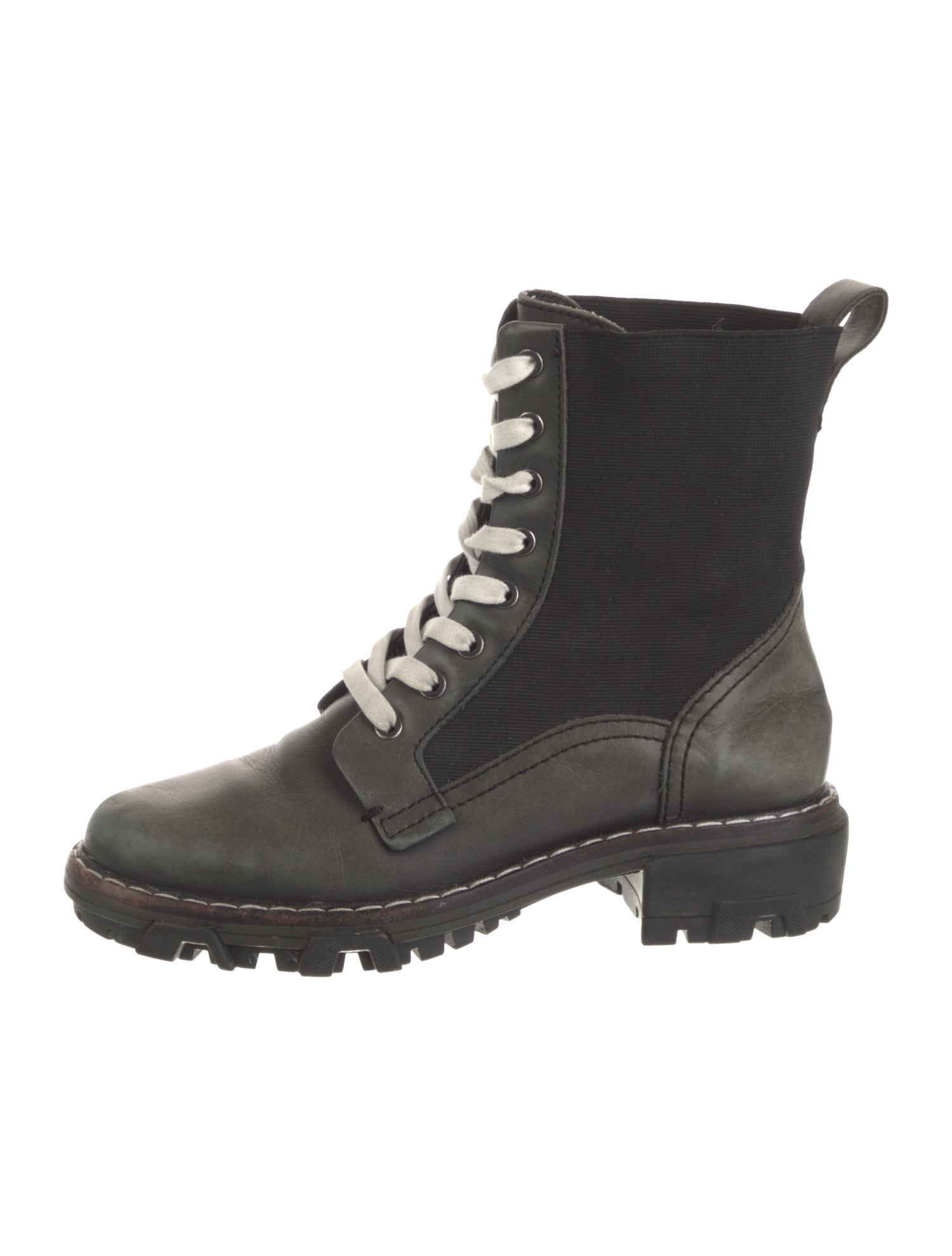 Rag & Bone Leather Combat Boots