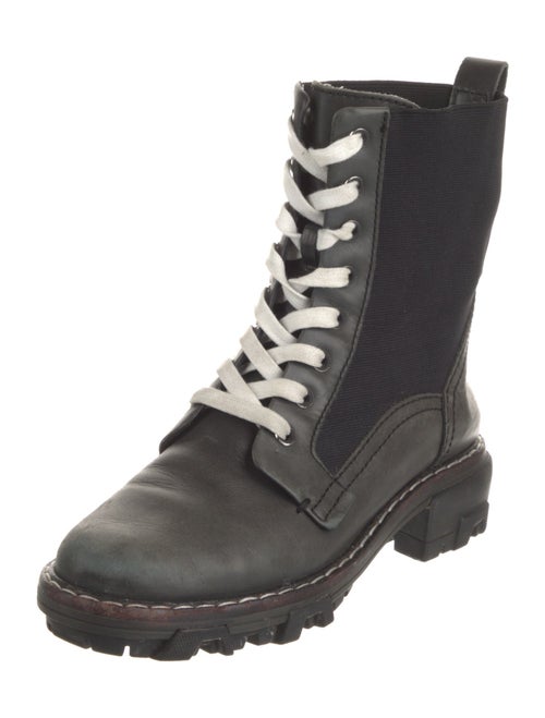 Rag & Bone Leather Combat Boots