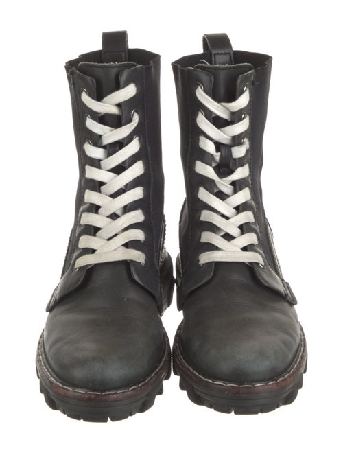 Rag & Bone Leather Combat Boots