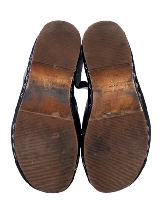 Rag & Bone Leather Studded Accents Slingback Sandals