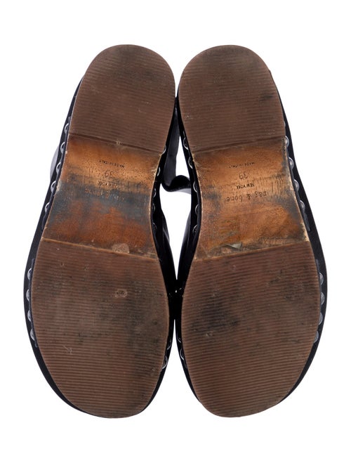 Rag & Bone Leather Studded Accents Slingback Sandals