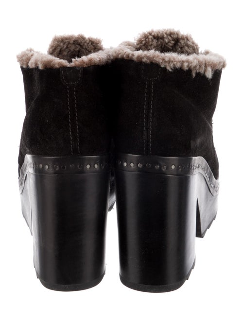 Rag & Bone Suede Studded Accents Lace-Up Boots