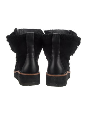 Rag & Bone Suede Combat Boots