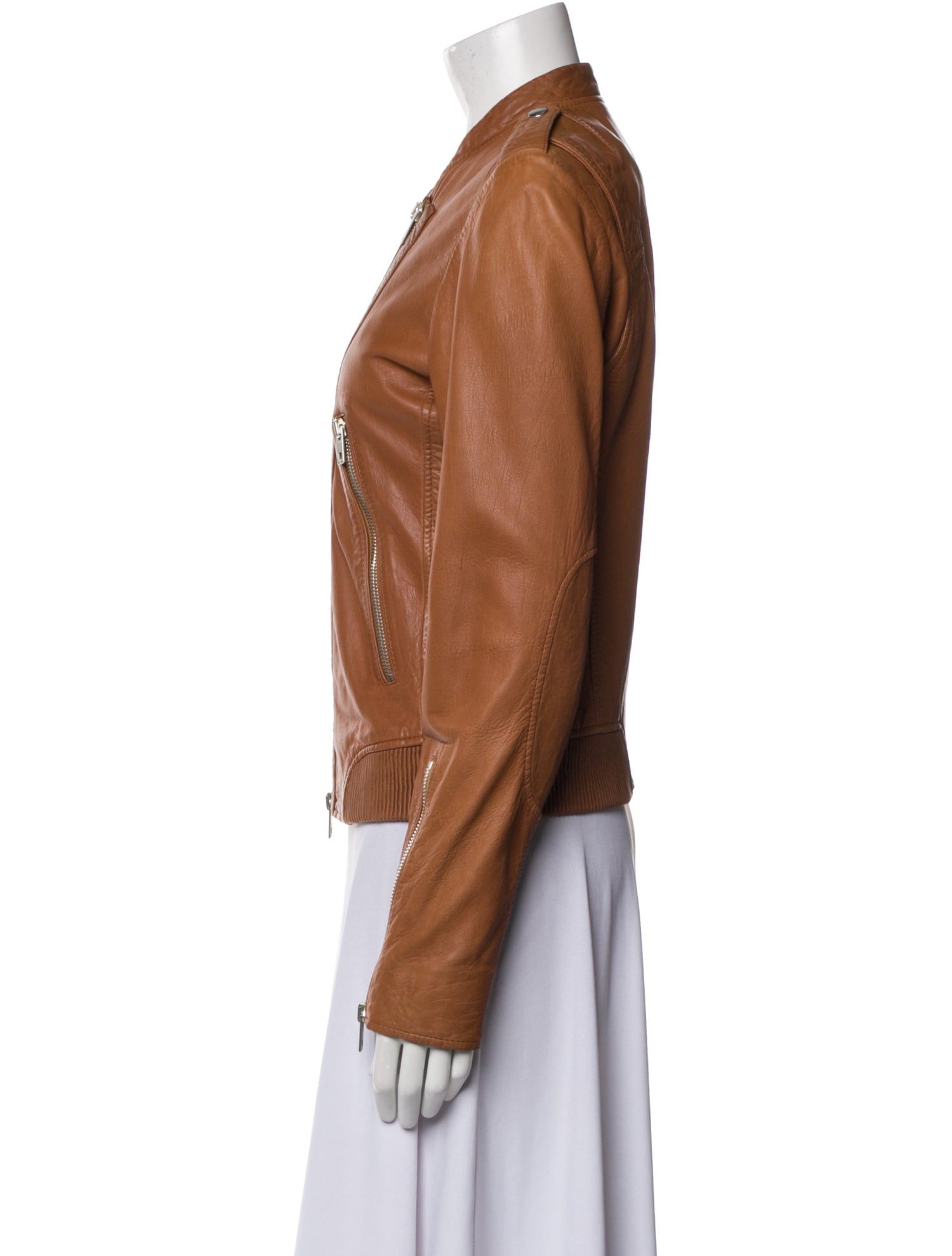 Rag & Bone Leather Biker Jacket