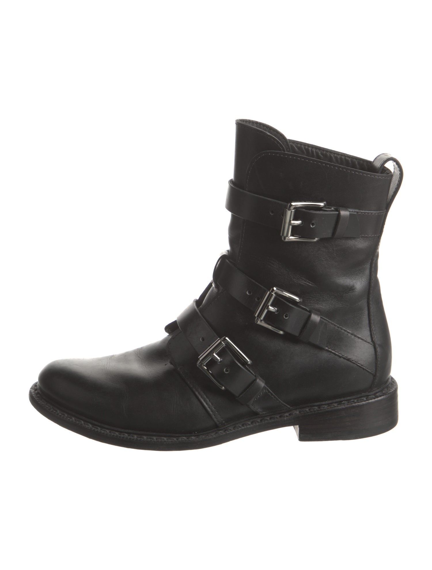 Rag & Bone Leather Combat Boots