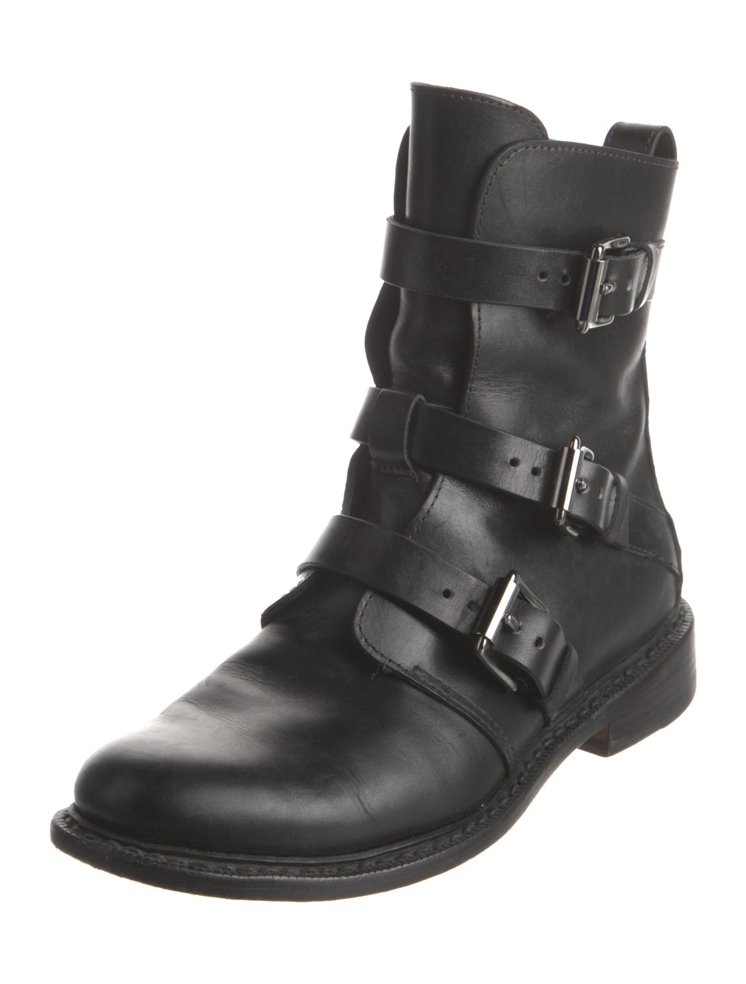 Rag & Bone Leather Combat Boots