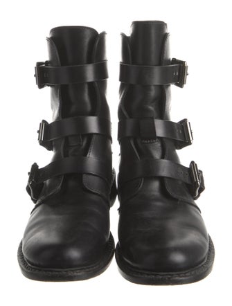 Rag & Bone Leather Combat Boots