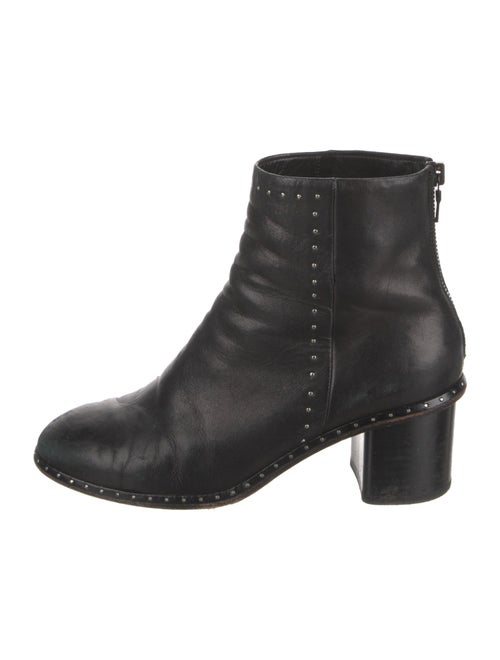 Rag & Bone Leather Studded Accents Boots