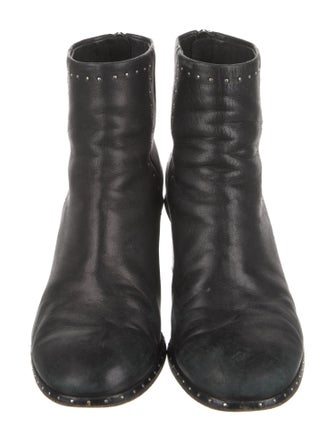 Rag & Bone Leather Studded Accents Boots