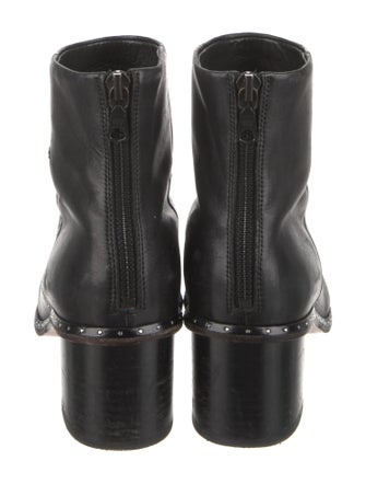Rag & Bone Leather Studded Accents Boots