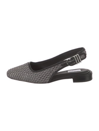 Rag & Bone Canvas Slingback Flats