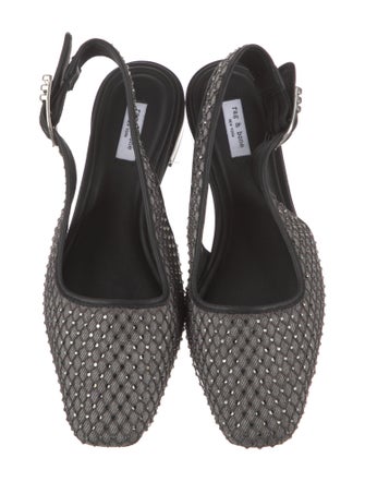 Rag & Bone Canvas Slingback Flats