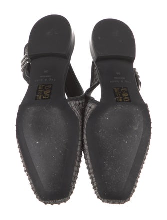 Rag & Bone Canvas Slingback Flats