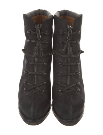 Rag & Bone Suede Lace-Up Boots