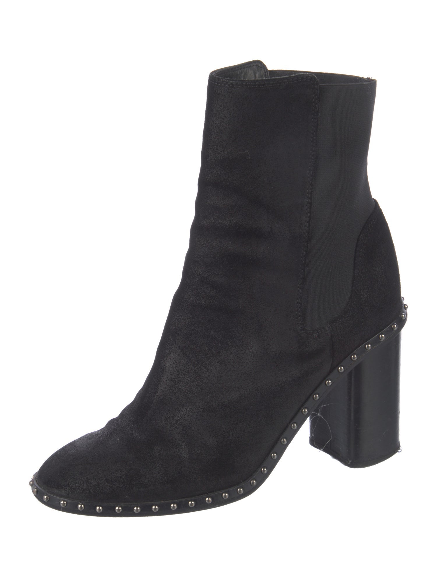 Rag & Bone Suede Studded Accents Boots