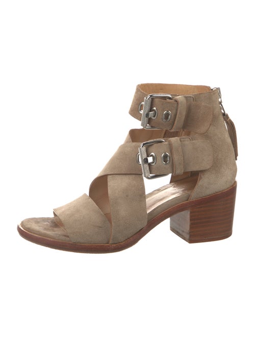 Rag & Bone Suede Cutout Accent Sandals