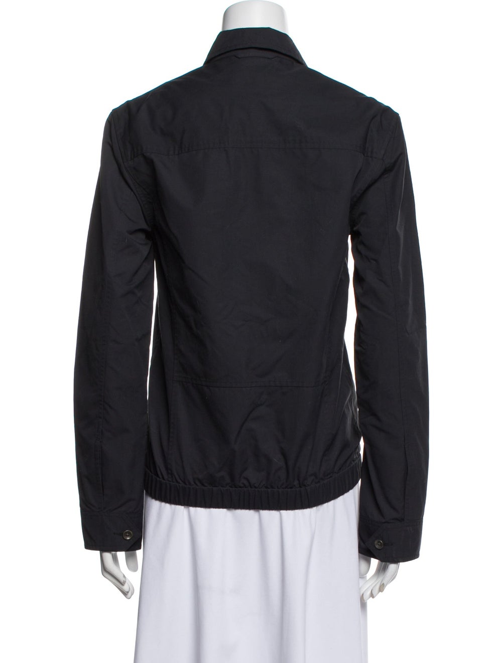 Rag & Bone Nylon Utility Jacket Blue Pointed Coll… - image 3