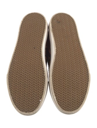 Rag & Bone Leather Animal Print Sneakers