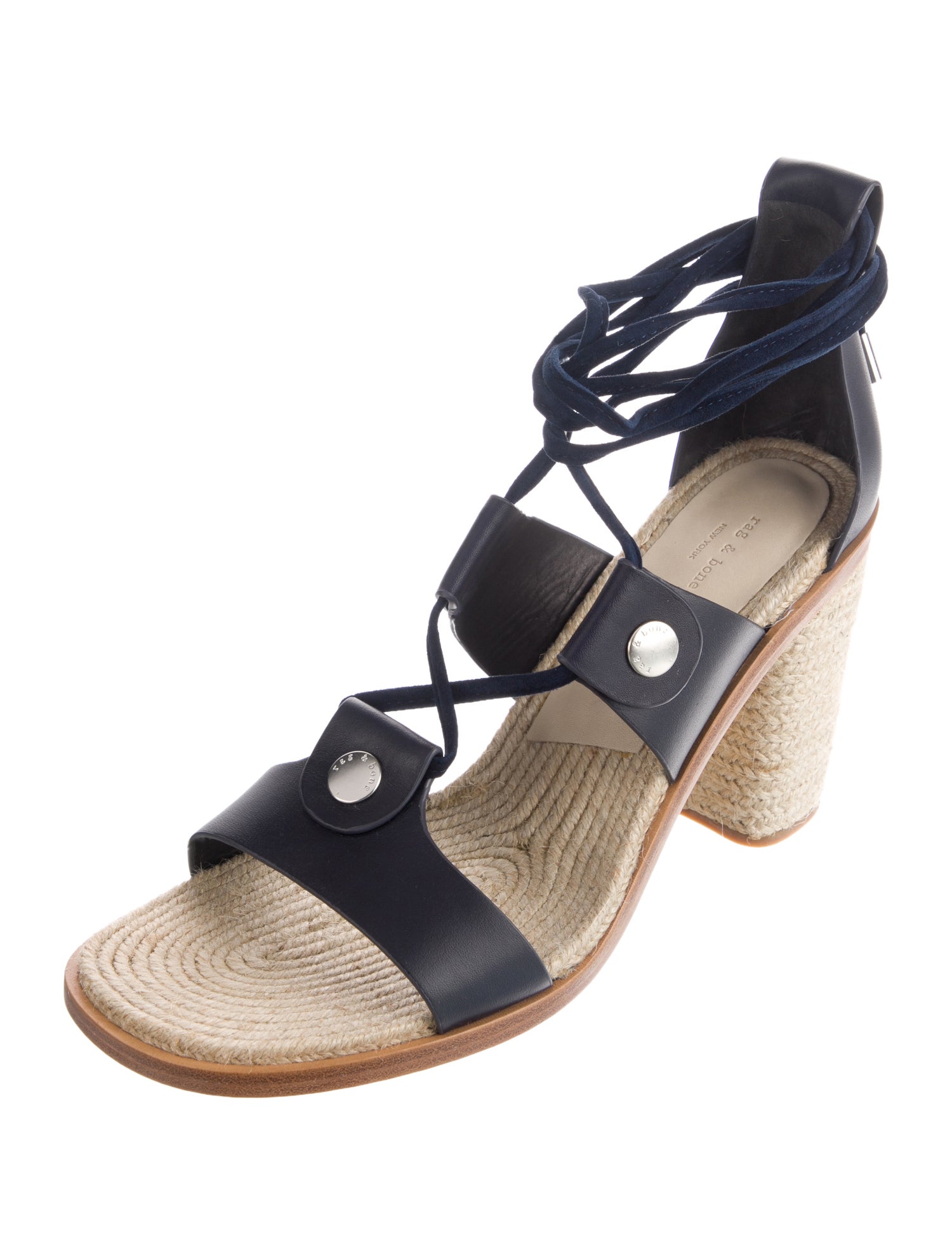 Rag & Bone Leather Espadrilles