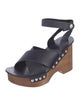Rag & Bone Leather Studded Accents Slingback Sandals