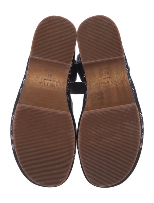 Rag & Bone Leather Studded Accents Slingback Sandals