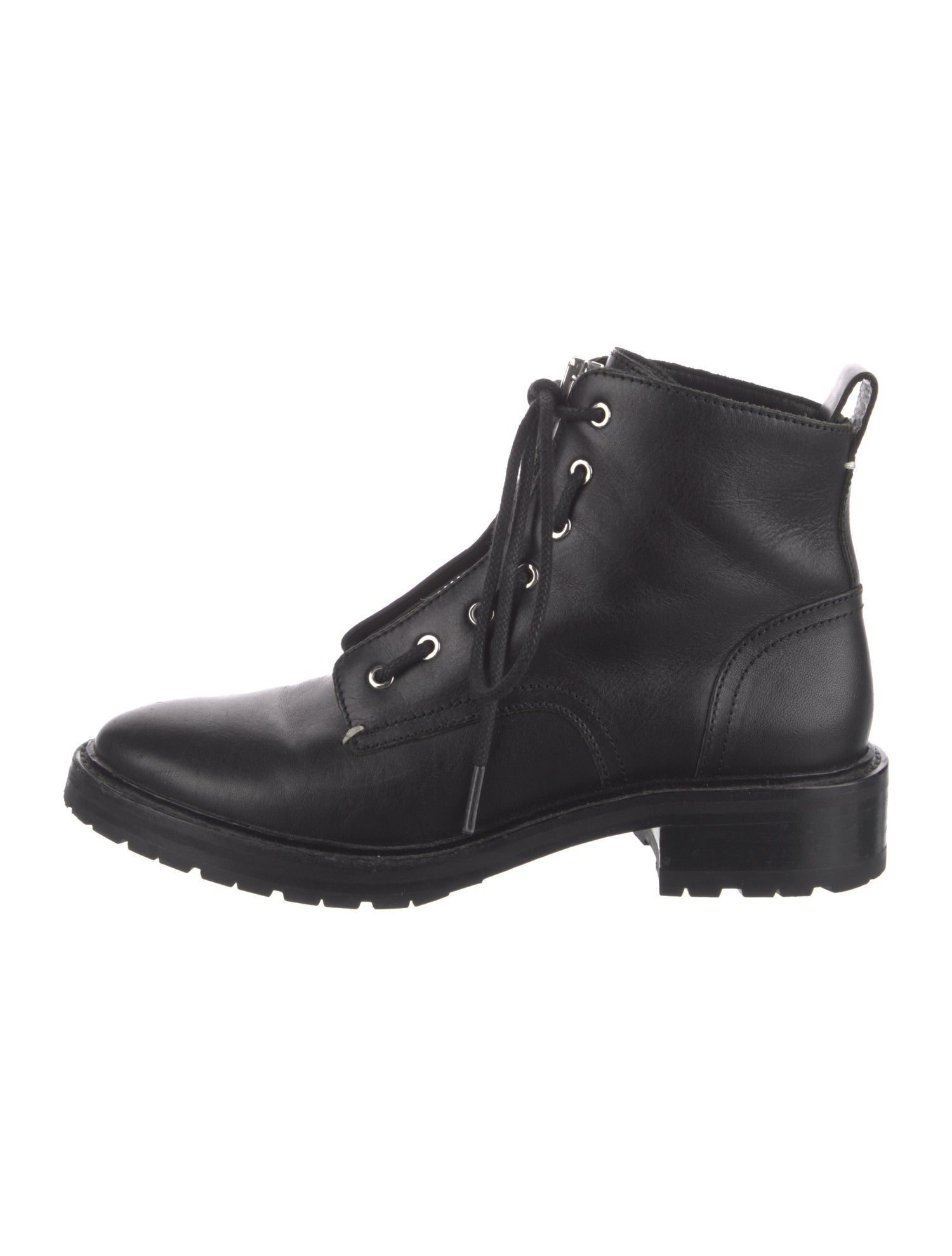 Rag & Bone Leather Combat Boots