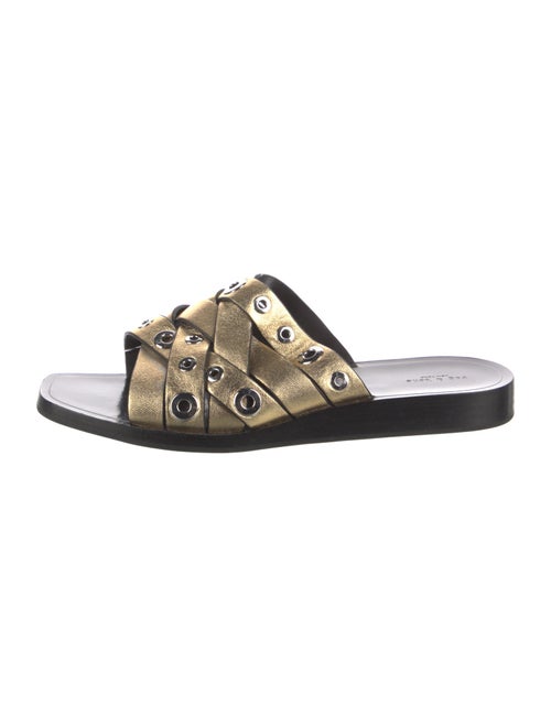 Rag & Bone Leather Printed Slides