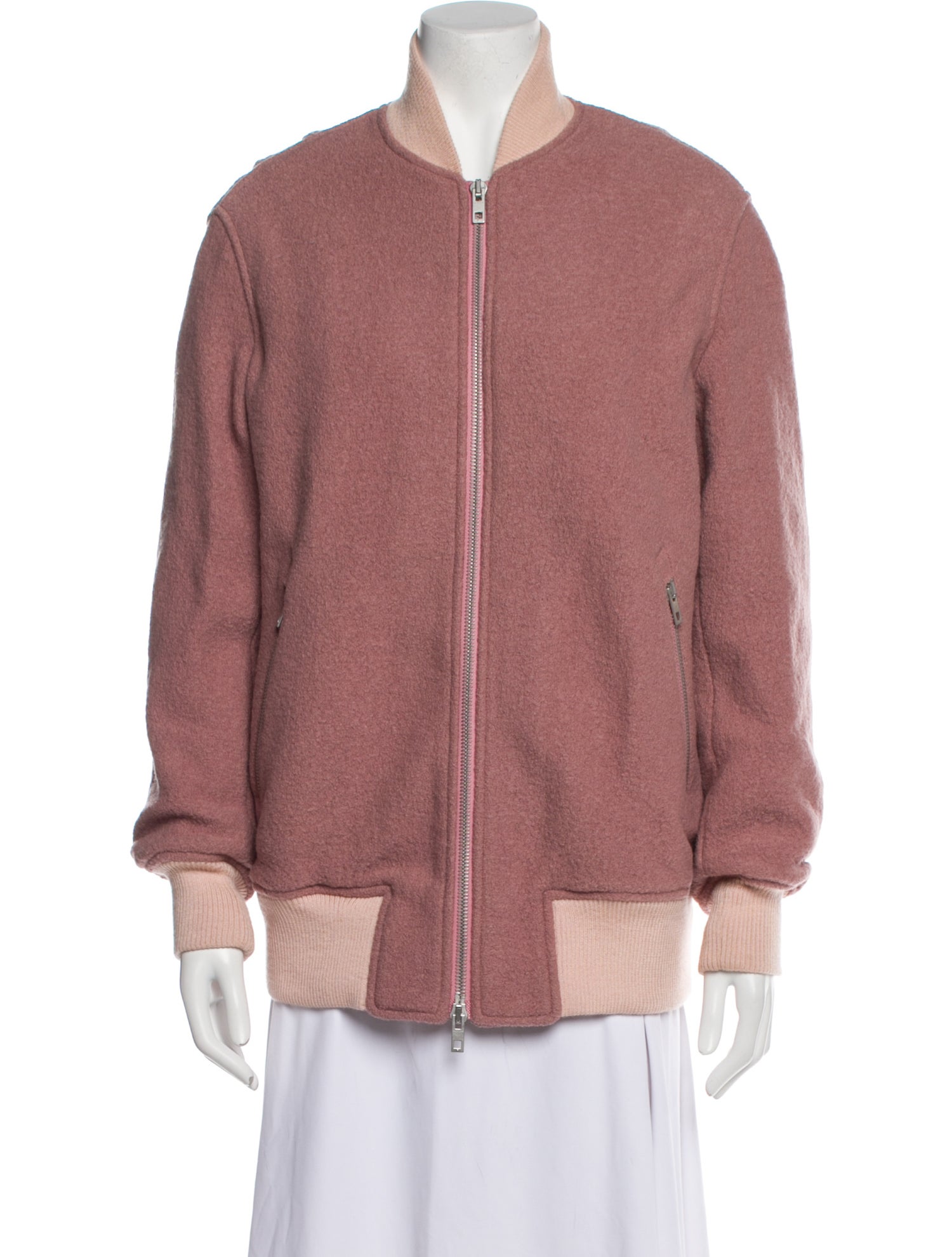Rag & Bone Virgin Wool Bomber Jacket