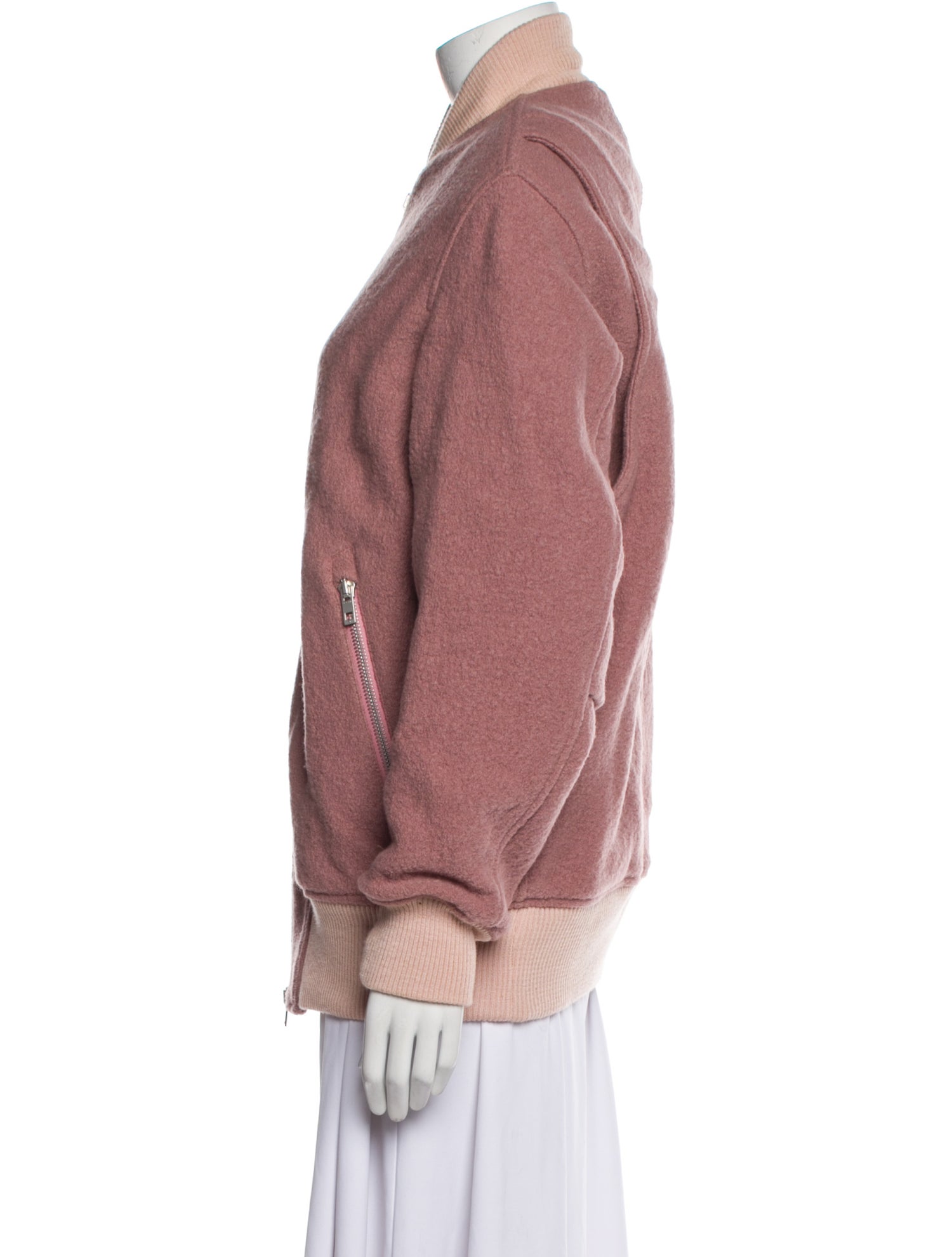 Rag & Bone Virgin Wool Bomber Jacket