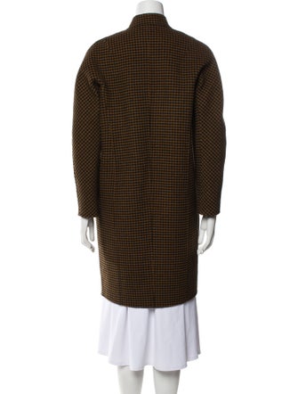 Rag & Bone Wool Houndstooth Print Coat