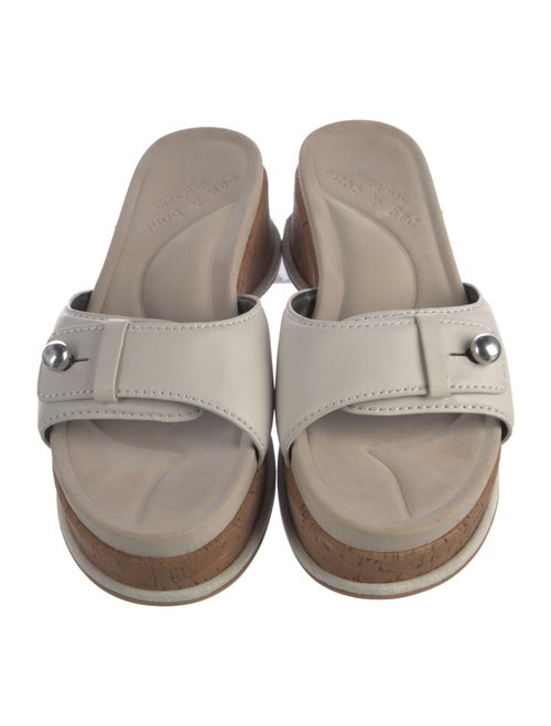 Rag & Bone Leather Slides