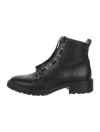 Rag & Bone Leather Combat Boots