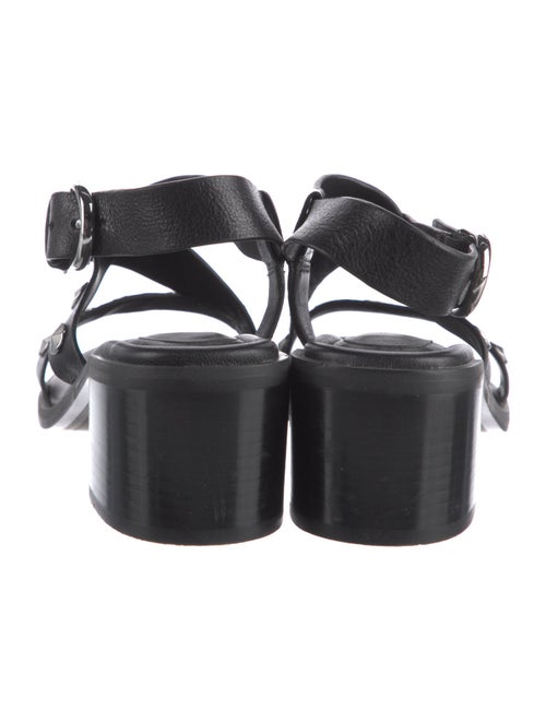 Rag & Bone Leather Studded Accents Slingback Sandals